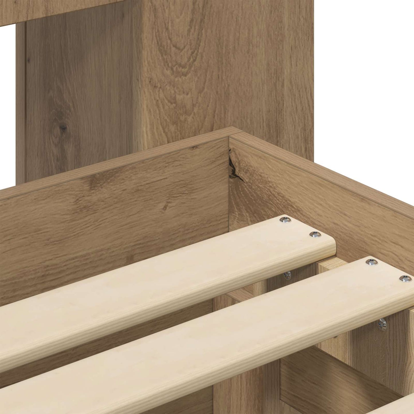 Telaio del letto con storage Rovere Artigianale 80 x 200 cm | homemem39