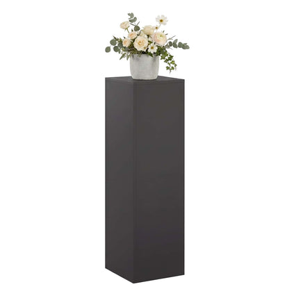 Supporto per piante Nero 30 x 30 x 100 cm Acciaio