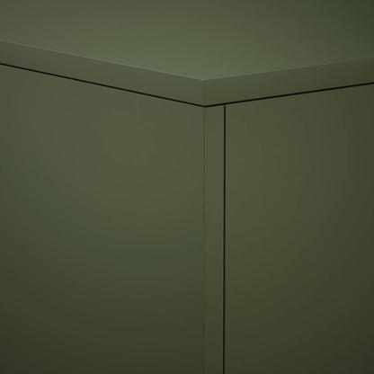 Supporto per piante Verde Oliva 40 x 40 x 40 cm Acciaio Corten | homemem39
