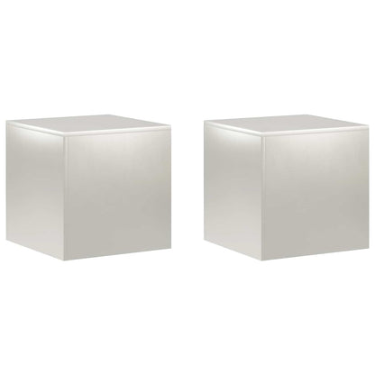 Supporto per piante 2 pcs Argento 40 x 40 x 40 cm Acciaio