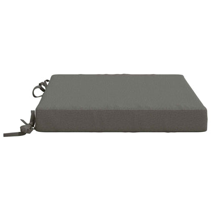 Cuscini per Seduta SOEST 4 pz 100% Poliestere Grigio