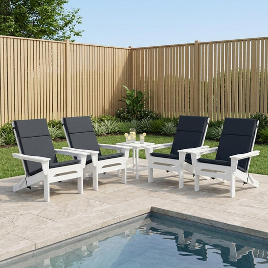 Cuscino per sedia a schienale alto GEMERT 6 pz 100% Poliestere