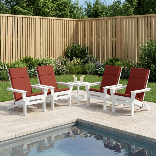 Cuscino per sedia a schienale alto GEMERT 6 pz 100% Poliestere | homemem39
