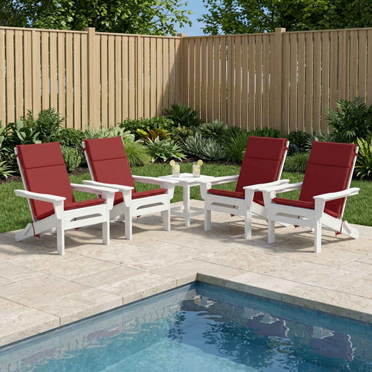 Cuscino per sedia a schienale alto GEMERT 6 pz 100% Poliestere | homemem39