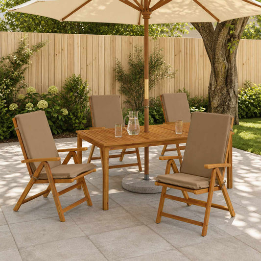 Cuscino per sedia a schienale alto GEMERT 6 pz 100% Poliestere