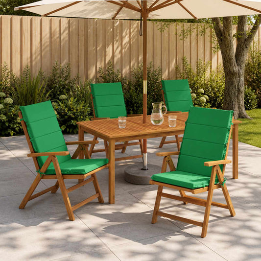 Cuscino per sedia a schienale alto GEMERT 4 pz 100% Poliestere | homemem39
