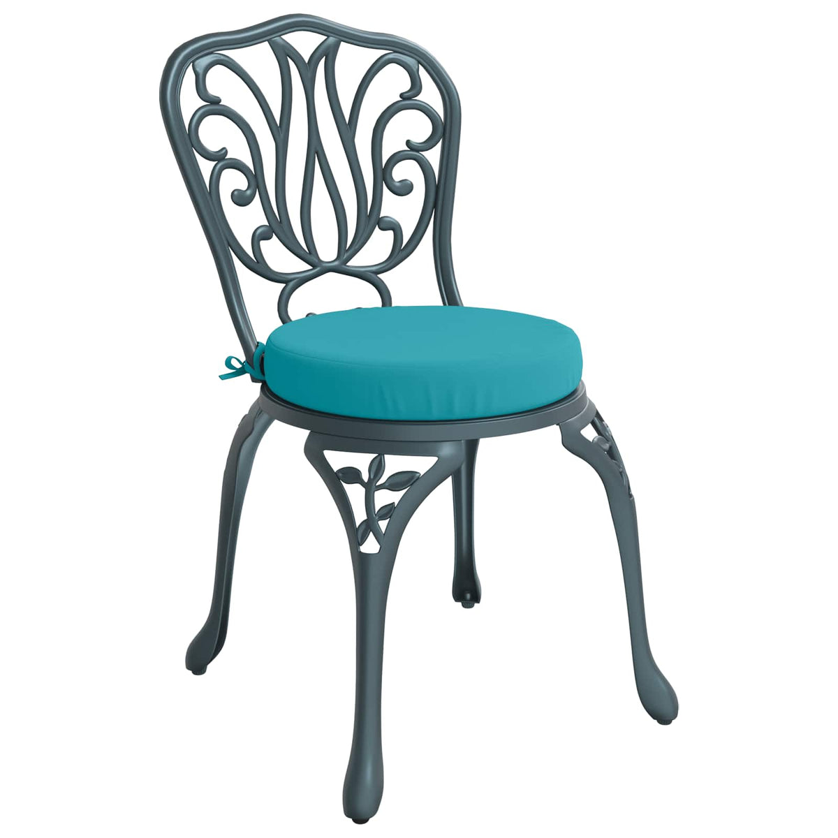 Cuscini per Seduta SOEST 4 pz 100% Poliestere Turchese