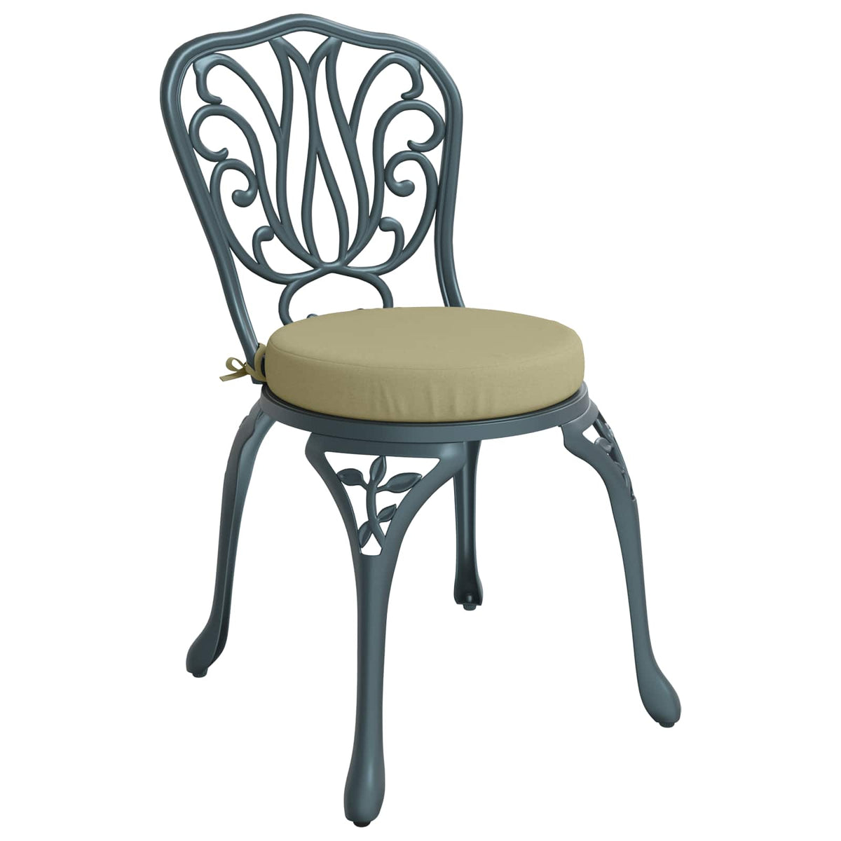 Cuscini per Seduta SOEST 4 pz 100% Poliestere Verde chiaro