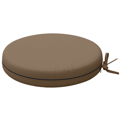 Cuscini per Seduta SOEST 4 pz 100% Poliestere Tortora