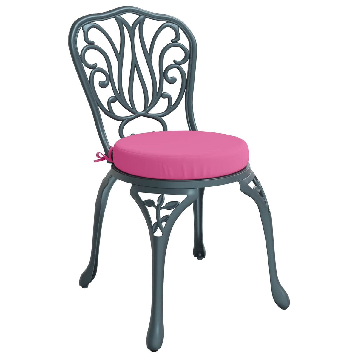 Cuscini per Sedia in 4 Pezzi SOEST 4 pz 100% Poliestere Rosa