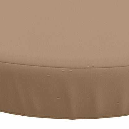 Cuscini per Sedia in 4 Pezzi SOEST 4 pz 100% Poliestere Tortora