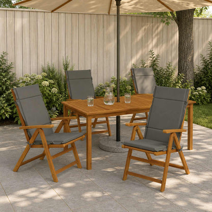 Cuscini per Sedia Alta in 4 Pezzi GEMERT 4 pcs 100% Poliestere