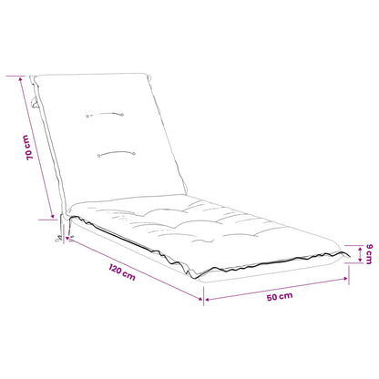 Cuscino per Lettino GEMERT 100% Poliestere Verde
