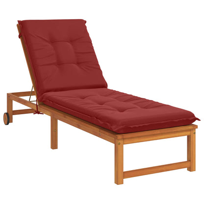 Cuscino per Lettino GEMERT 100% Poliestere Rosso Vino