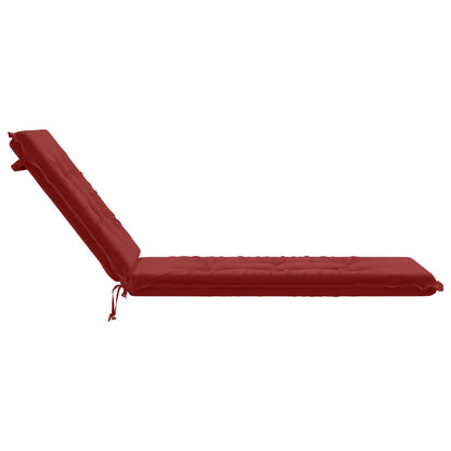 Cuscino per Lettino GEMERT 100% Poliestere Rosso Vino