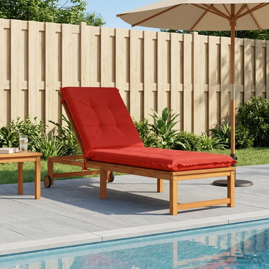 Cuscino per Lettino GEMERT 100% Poliestere Rosso
