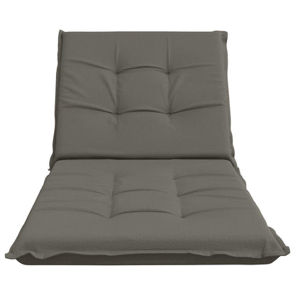 Cuscino per Lettino GEMERT 100% Poliestere Grigio