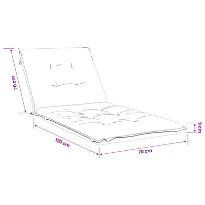 Cuscino per Lettino GEMERT 100% Poliestere Crema