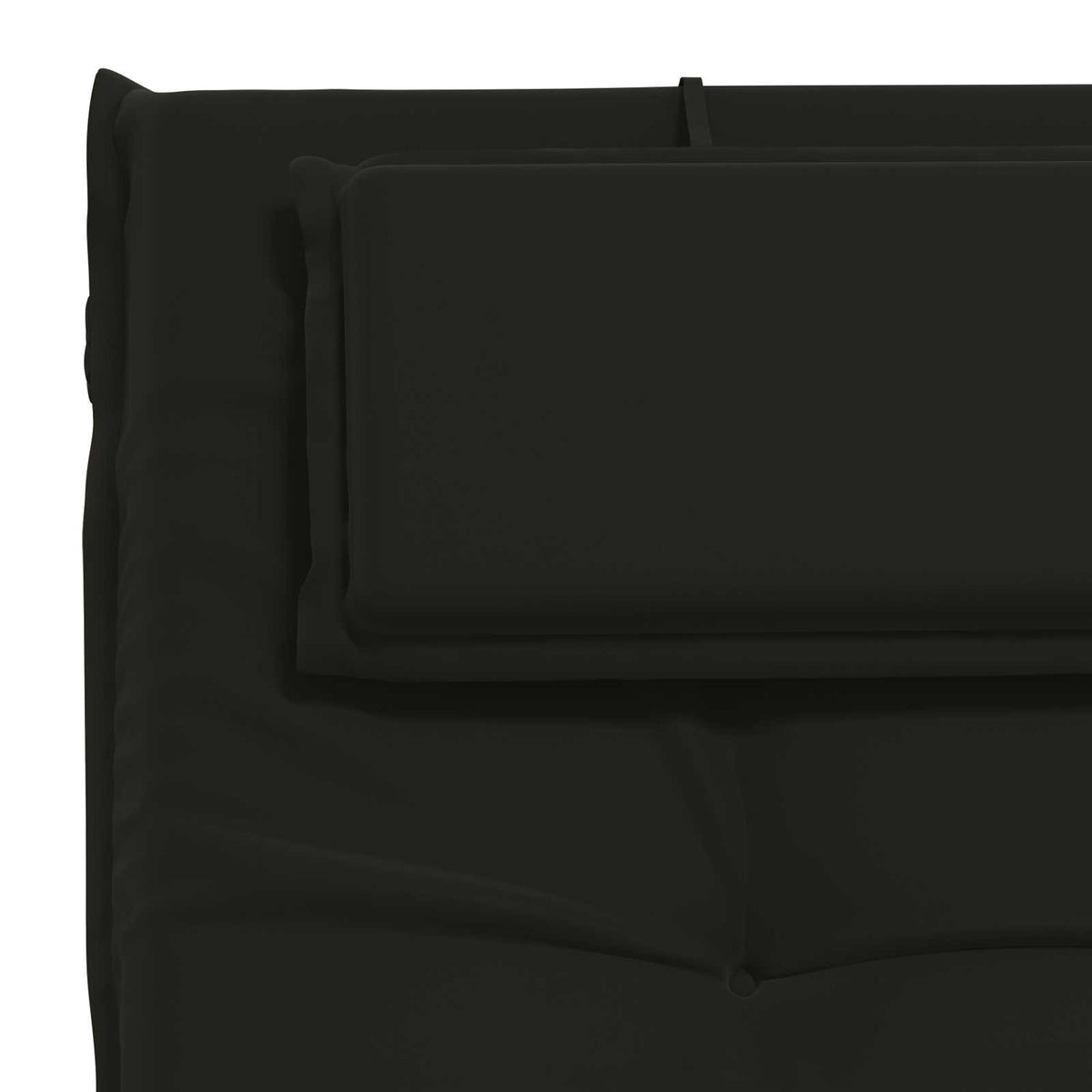 Cuscino per Lettino GEMERT 100% Poliestere Nero 190 x 60 x 9 cm