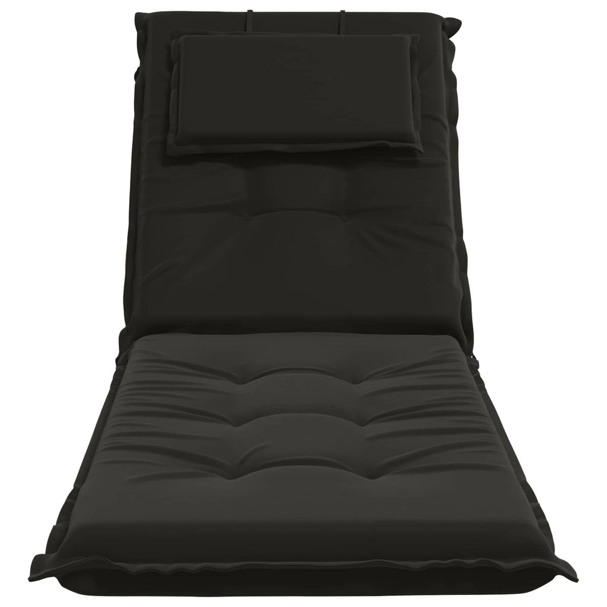 Cuscino per Lettino GEMERT 100% Poliestere Nero 190 x 60 x 9 cm