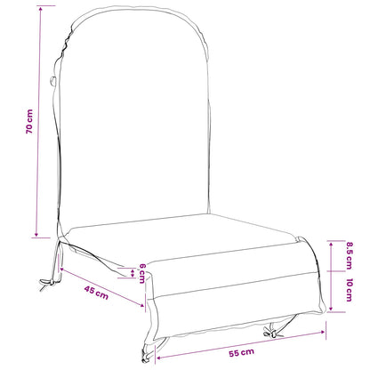 Cuscino per Lounger Sole GEMERT 100% Poliestere Rosso