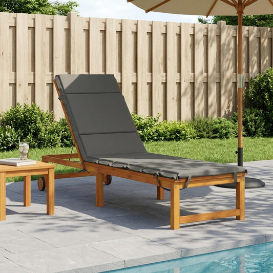 Cuscino per Lettino GEMERT 100% Poliestere Grigio