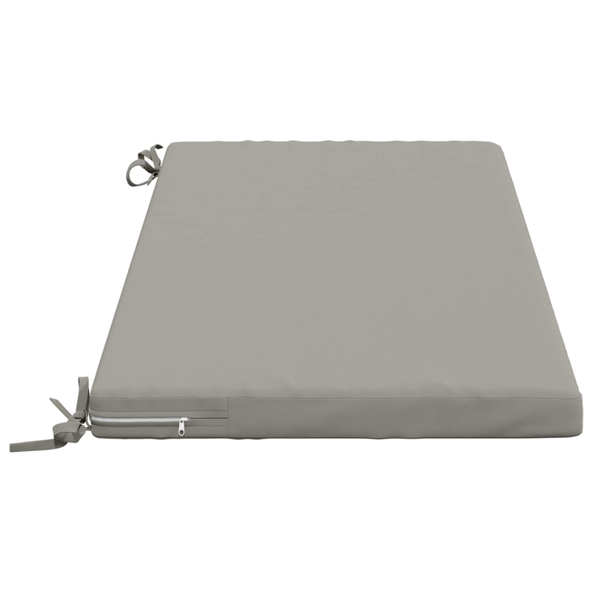Cuscini per Panchina SOEST 2 pz 100% Poliestere Grigio
