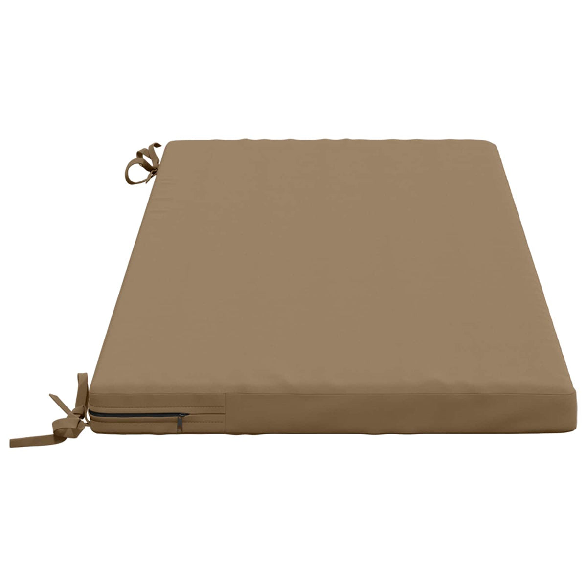 Cuscino per panchina SOEST 100% Poliestere Tortora