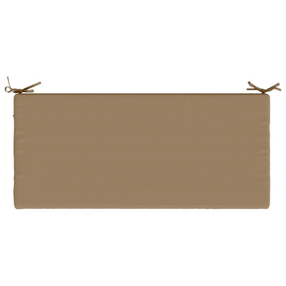 Cuscino per panchina SOEST 100% Poliestere Tortora