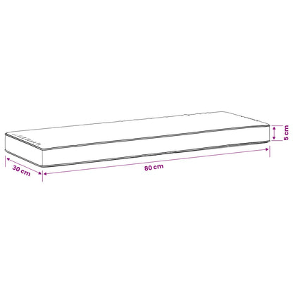 Cuscini per Panchina a 2 Pezzi VUGHT 2 pcs 100% Poliestere