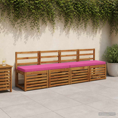 Cuscino per Panchina a 1 Pezzo VUGHT 100% Poliestere Rosa