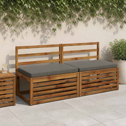 Cuscino per Panchina a 1 Pezzo VUGHT 100% Poliestere Grigio