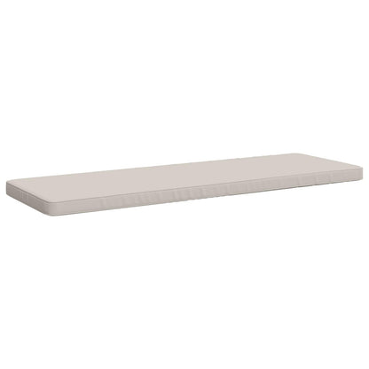 Cuscino per Panchina a 1 Pezzo VUGHT 100% Poliestere Bianco