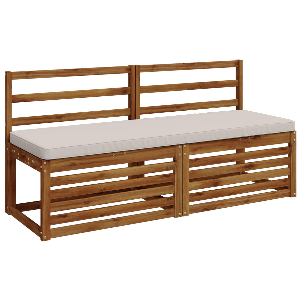 Cuscino per Panchina a 1 Pezzo VUGHT 100% Poliestere Bianco