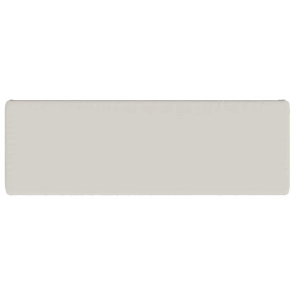 Cuscino per Panchina a 1 Pezzo VUGHT 100% Poliestere Bianco