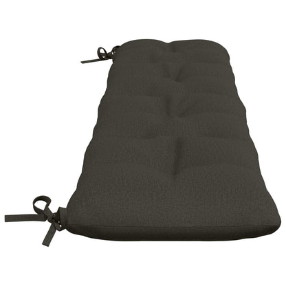 Cuscini per Panchina VIANEN 2 pz 100% Poliestere Antracite