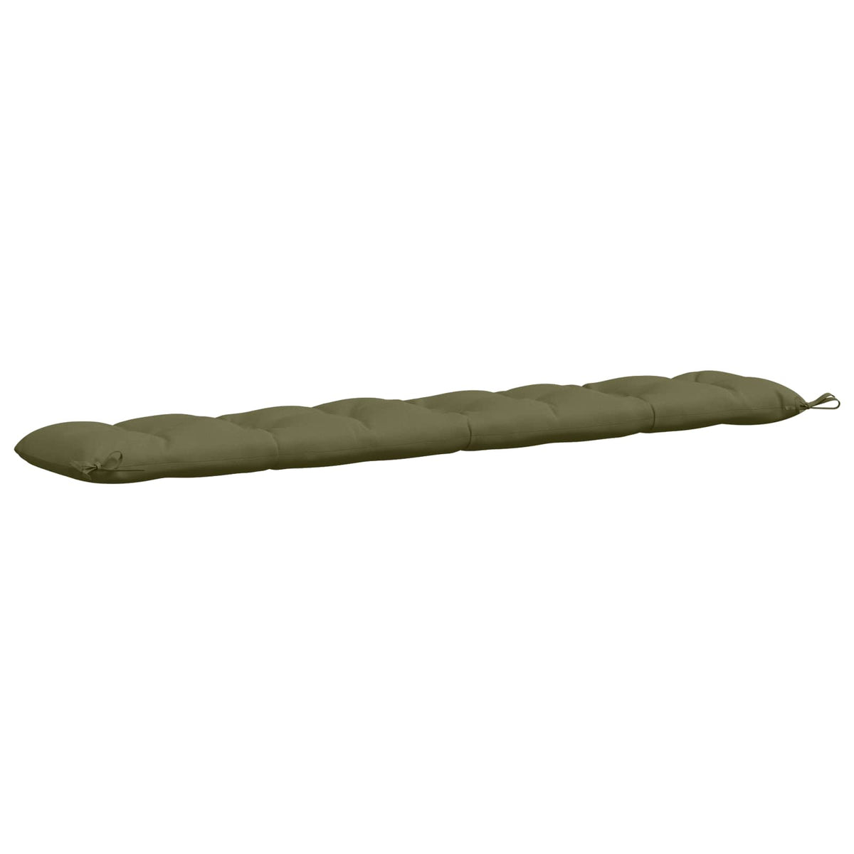 Cuscini per Panchina VIANEN 2 pz 100% Poliestere Verde Oliva