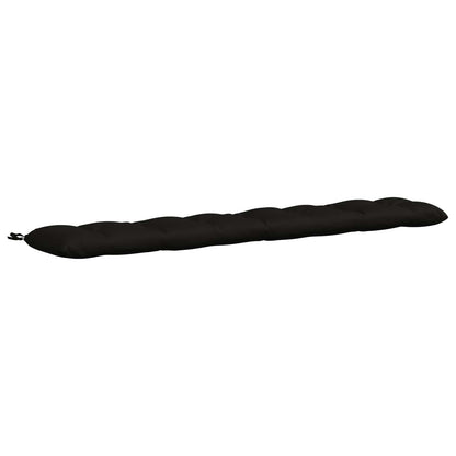 Cuscino per panchina VIANEN 100% Poliestere Nero
