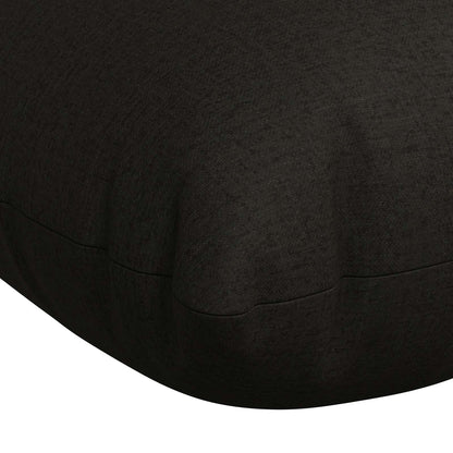 Cuscini per Panchina VIANEN 2 pz 100% Poliestere Nero