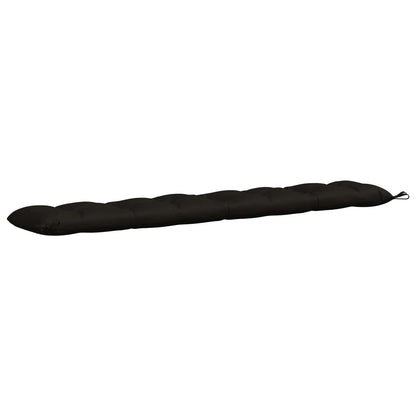 Cuscini per Panchina VIANEN 2 pz 100% Poliestere Nero
