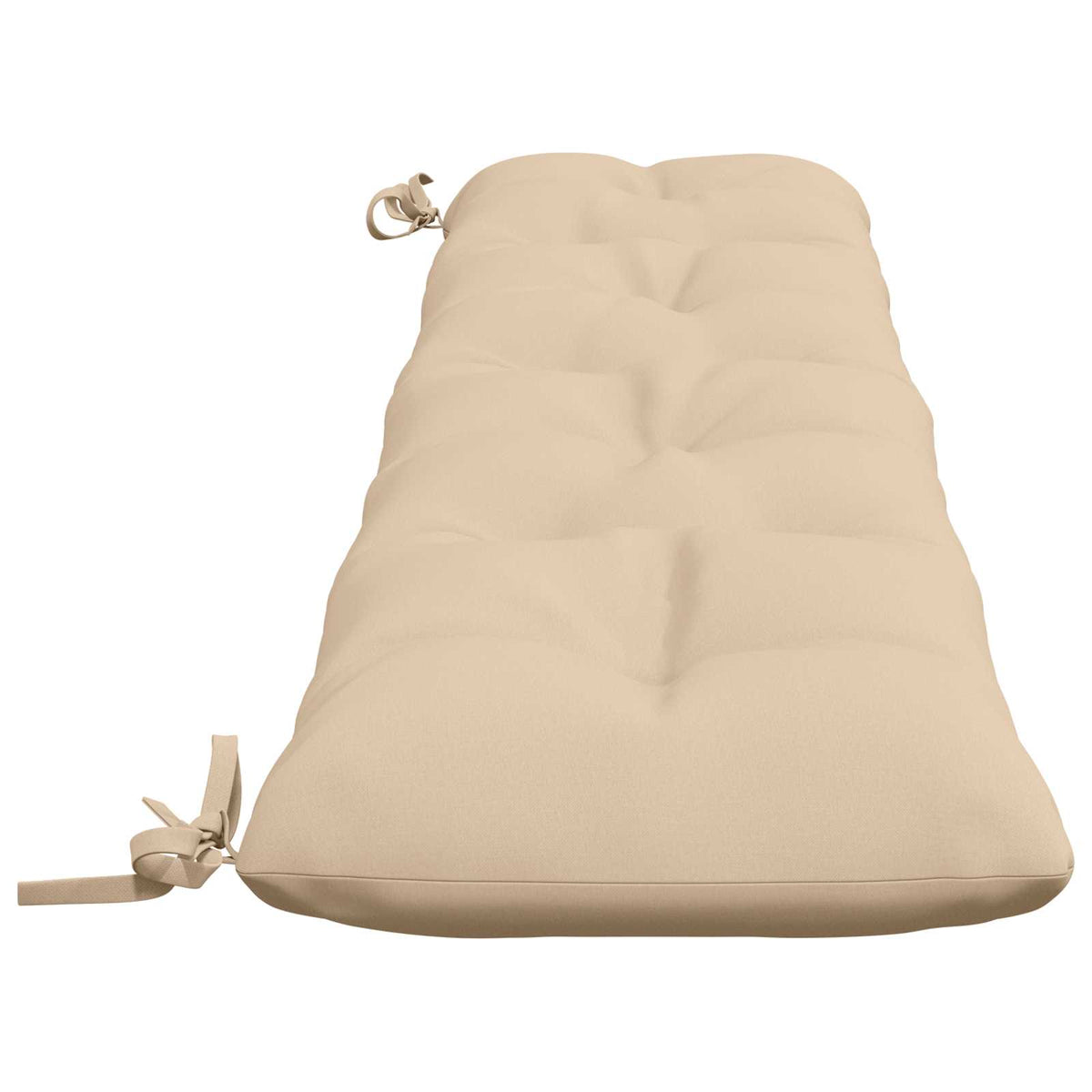 Cuscini per Panchina VIANEN 2 pz 100% Poliestere Crema