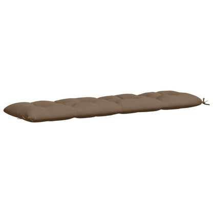 Cuscino per panchina VIANEN 100% Poliestere Tortora