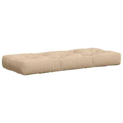 Cuscino per Pallet VIANEN 100% Poliestere Crema