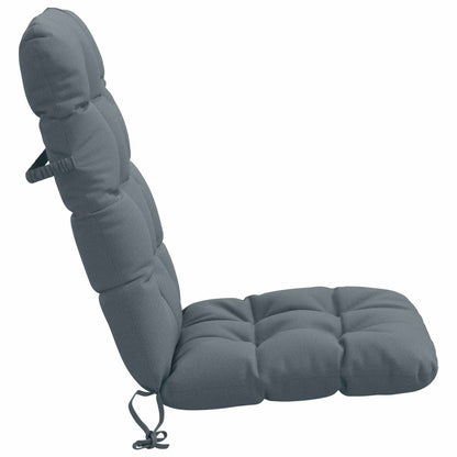 Cuscini per Sedia Alta in 2 Pezzi VIANEN 100% Poliestere Blu