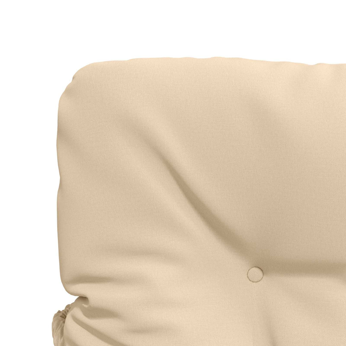 Cuscini per Sedia Alta in 6 Pezzi VIANEN 100% Poliestere Crema