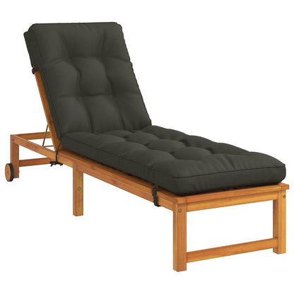 Cuscino per Lettino VIANEN 100% Poliestere Antracite