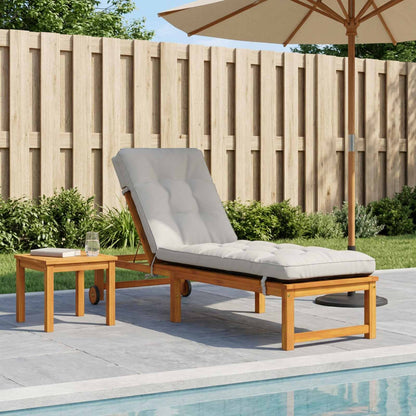Cuscino per Lettino VIANEN 100% Poliestere Bianco