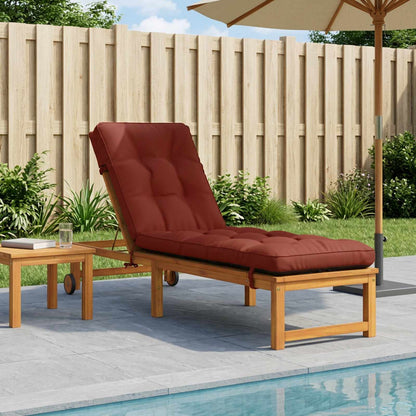 Cuscino per Lettino VIANEN 100% Poliestere Rosso