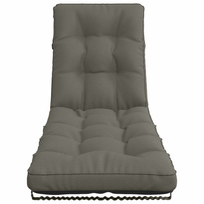 Cuscino per Lettino VIANEN 100% Poliestere Grigio