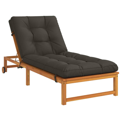 Cuscino per Lettino VIANEN 100% Poliestere Antracite